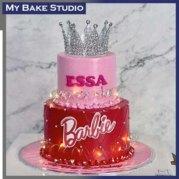 Bake In The Party Chocolate Barbie Lyrics The Classic Barbie Cake - My Bake Studio