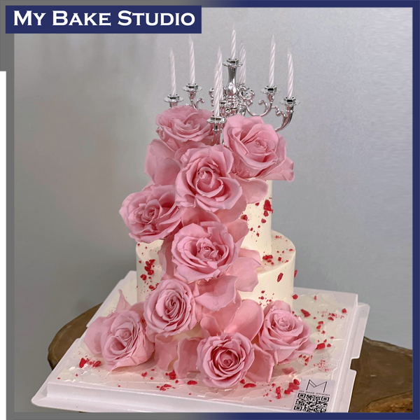 Romance of the Rose Cake - My Bake Studio