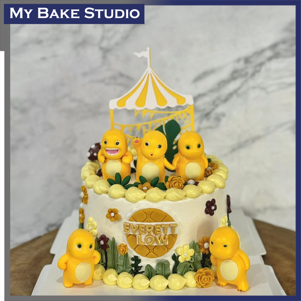 Milk Dragon Cake