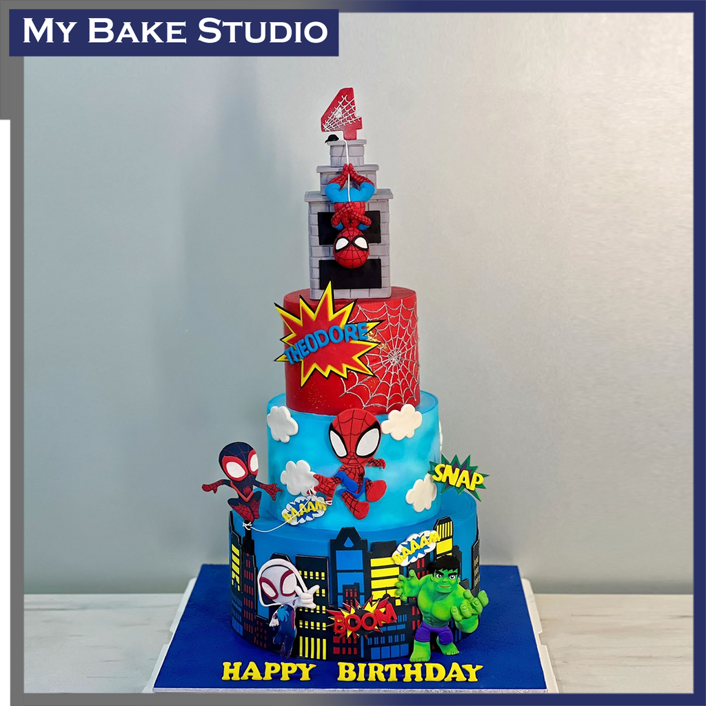 Spider Universe Cake