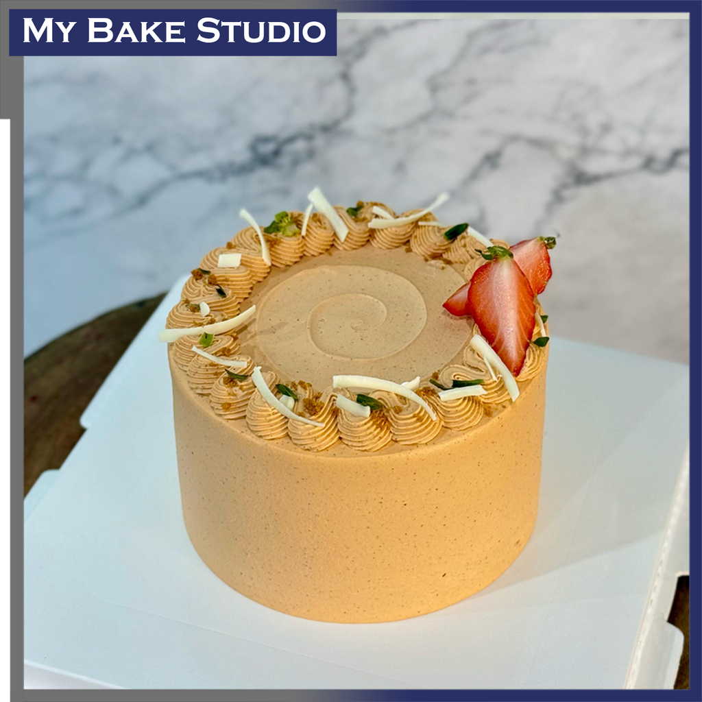 Thai Milk Tea Pudding Cake