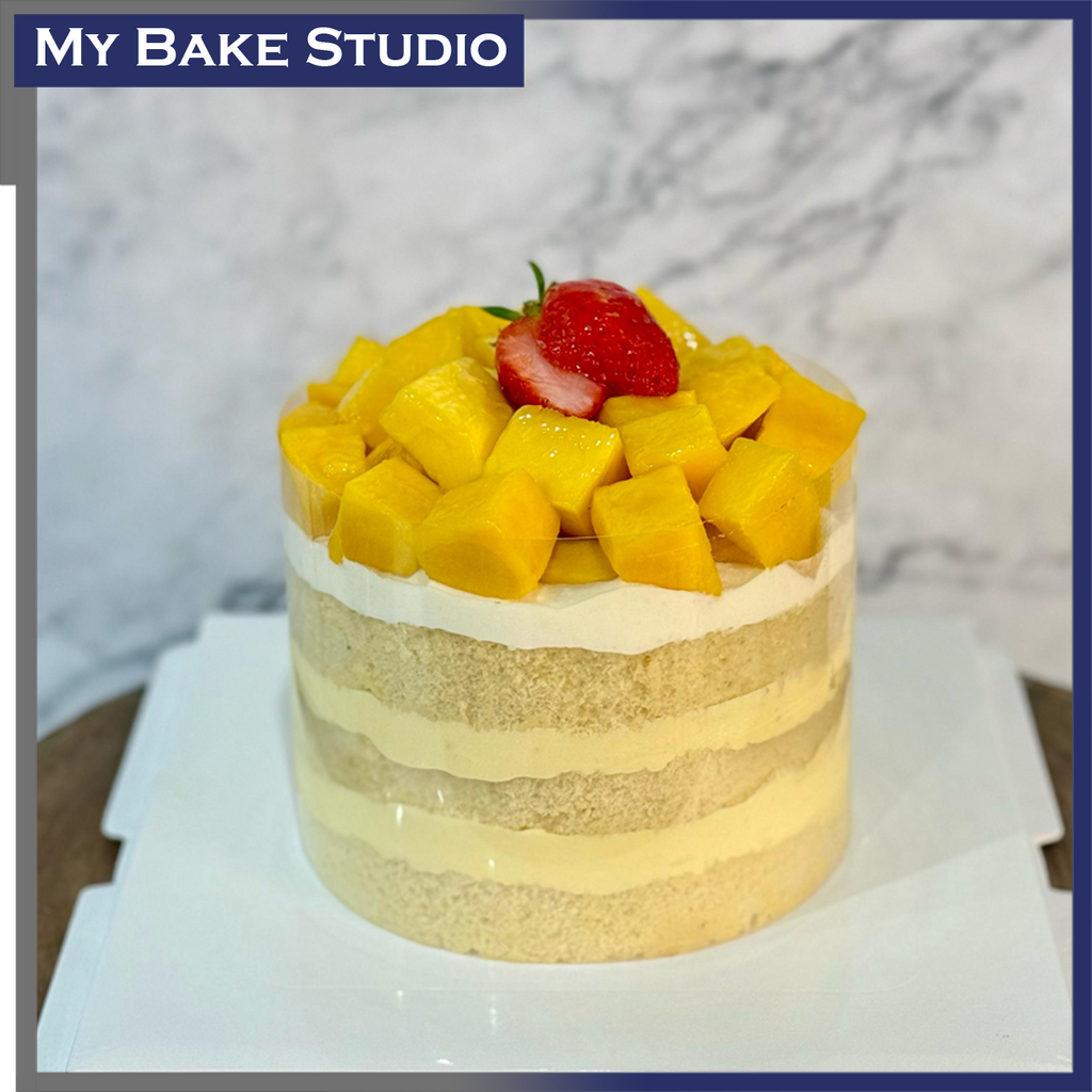 Mango Custard Cake