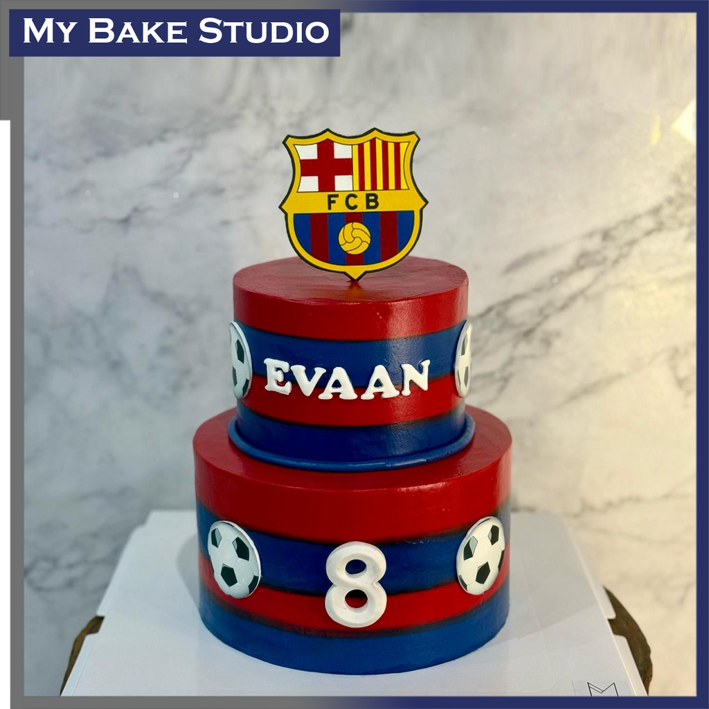 The Barcelona Soccer Cake