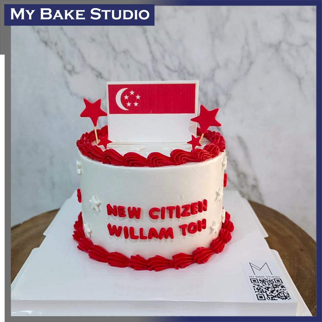 New Singapore Citizen Cake