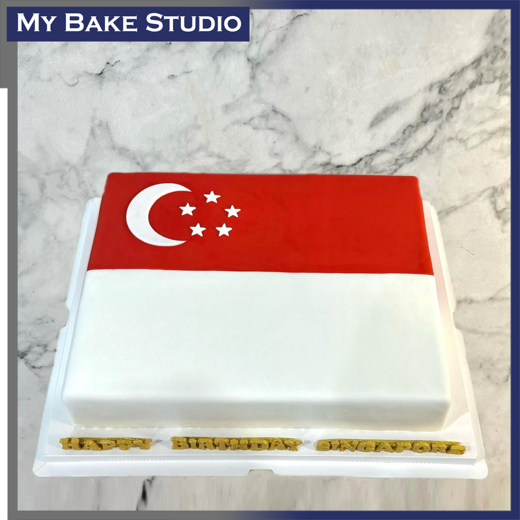I Love Singapore Cake