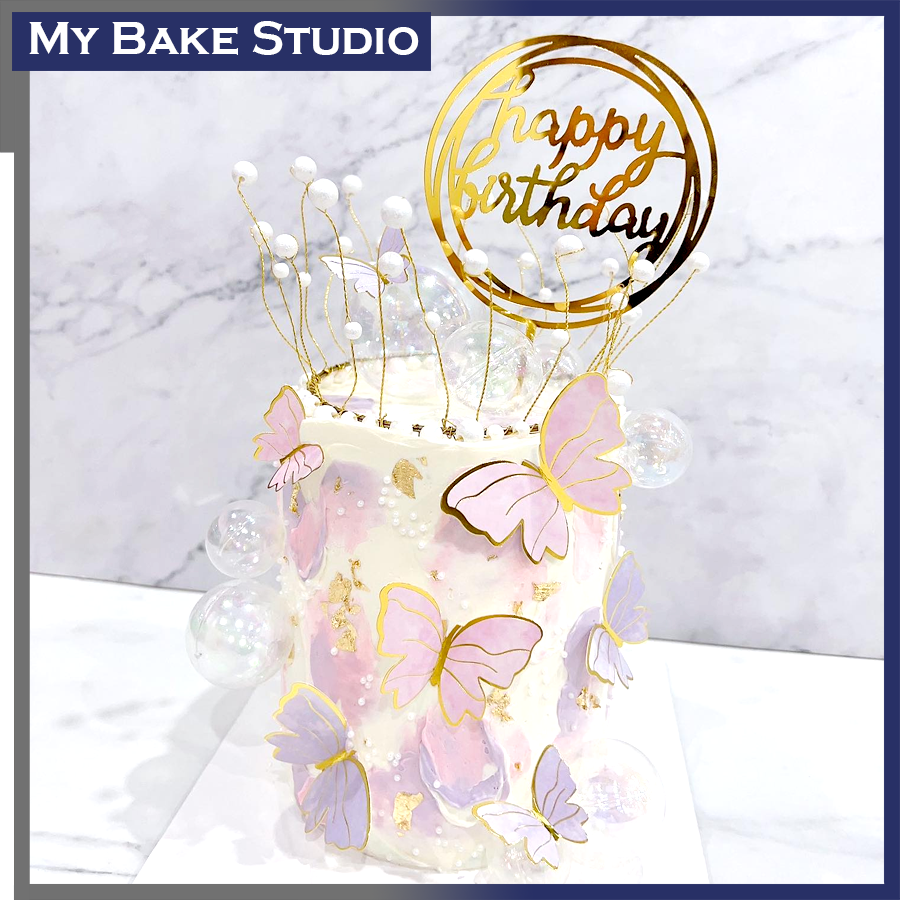Graceful Butterfly Cake