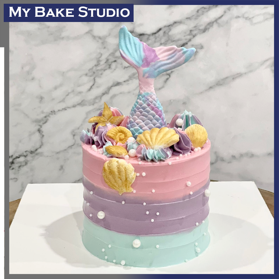4'' Mermaid Cake