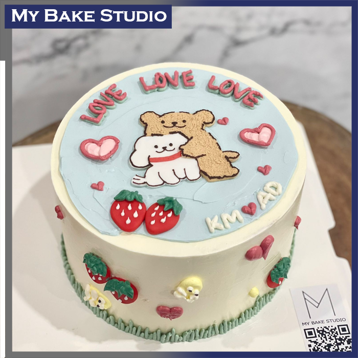 Maltese & Friends Cake