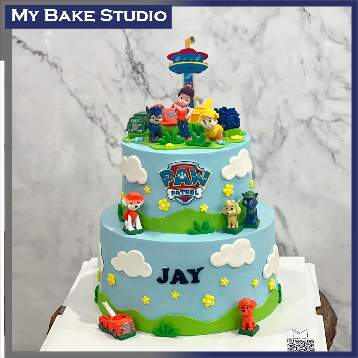 Dog Patrol Grassland Cake