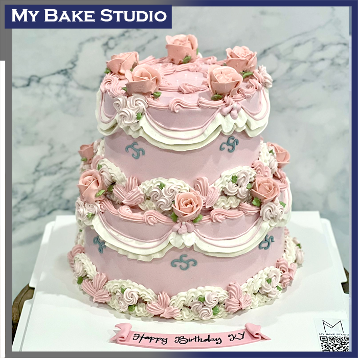 Floral Cakes – Clay's Bakery