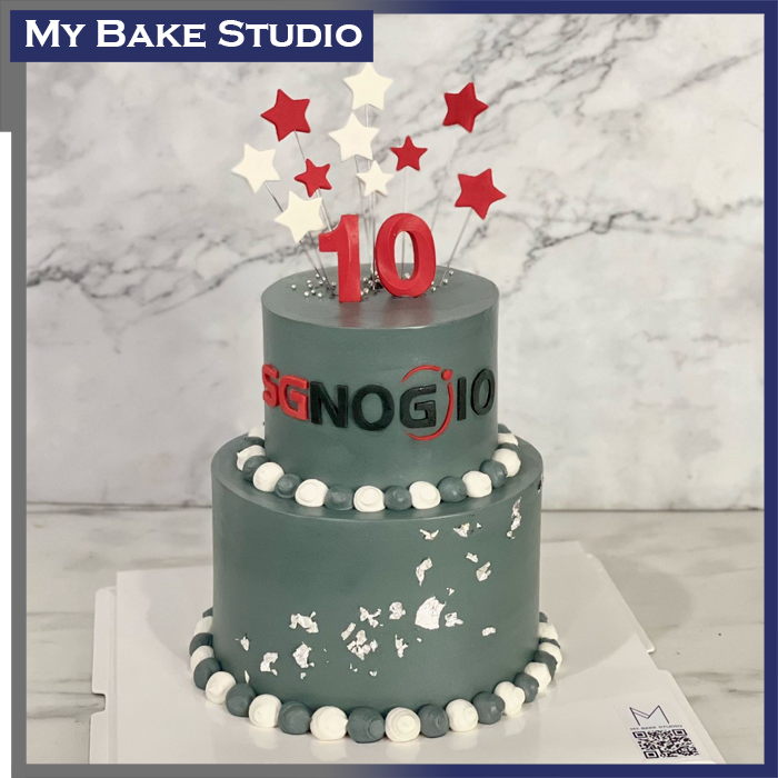 Contemporary Concrete Cake