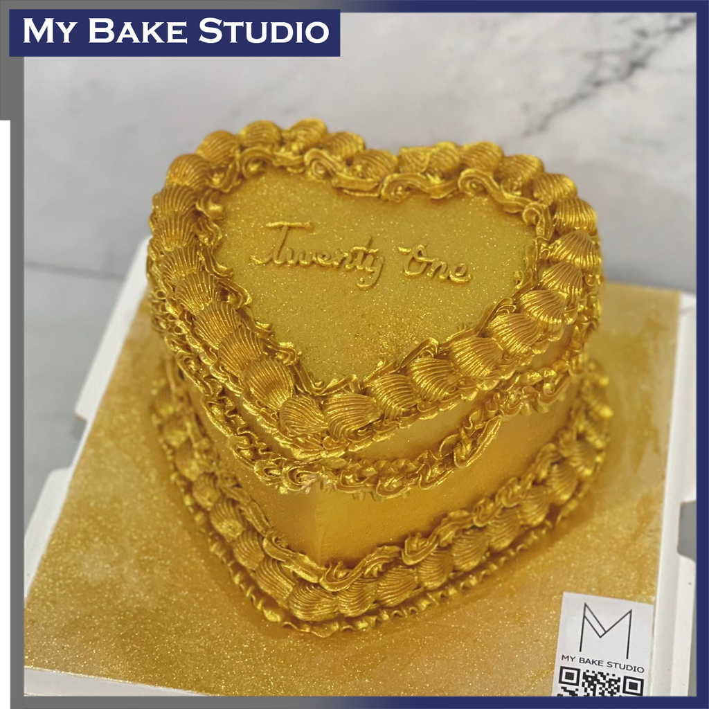 Heart of Gold Cake