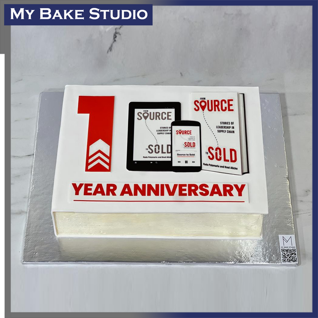 Corporate Year Book Cake
