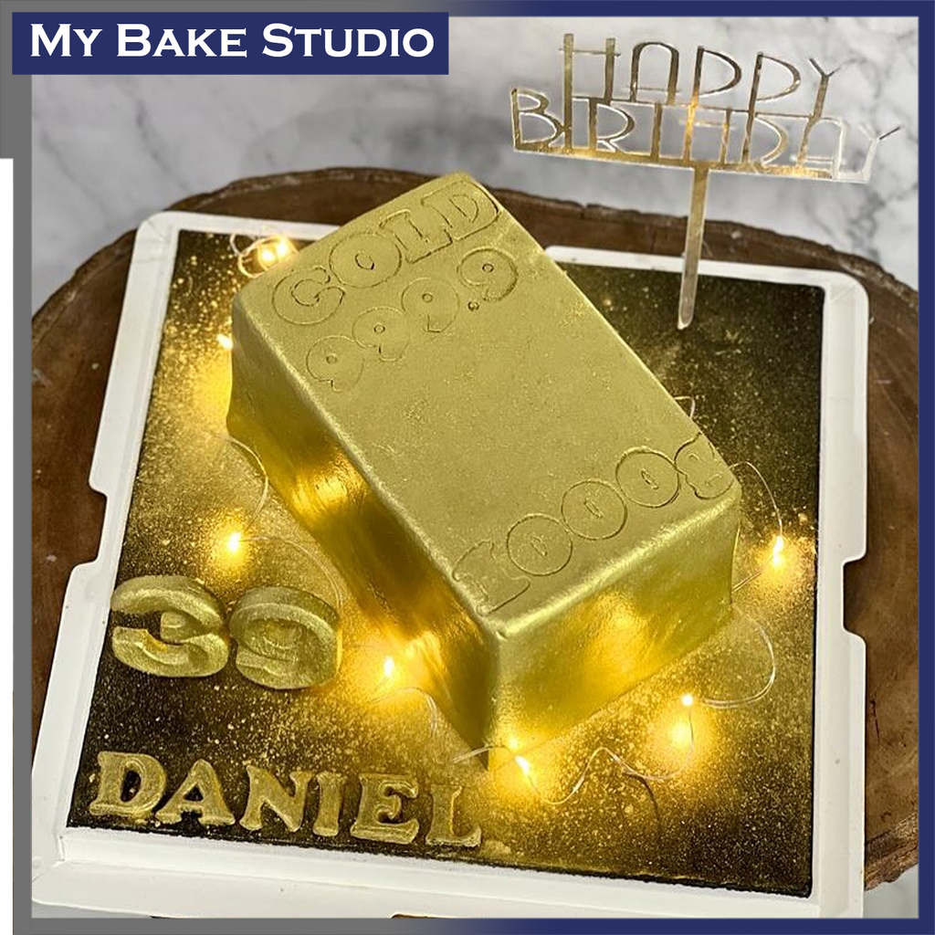 Gold Standard Gold Bar Cake