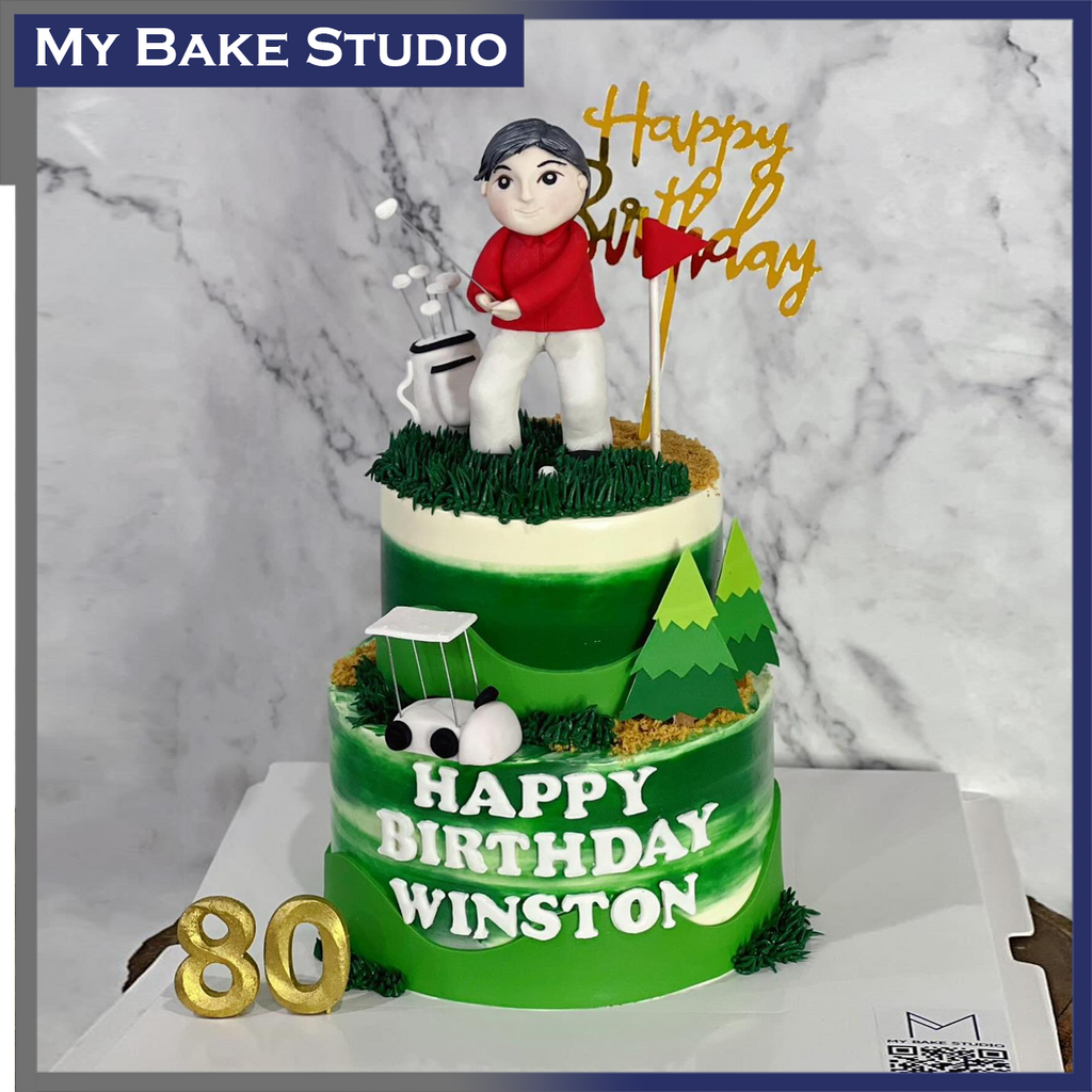 Pro Golfer Cake