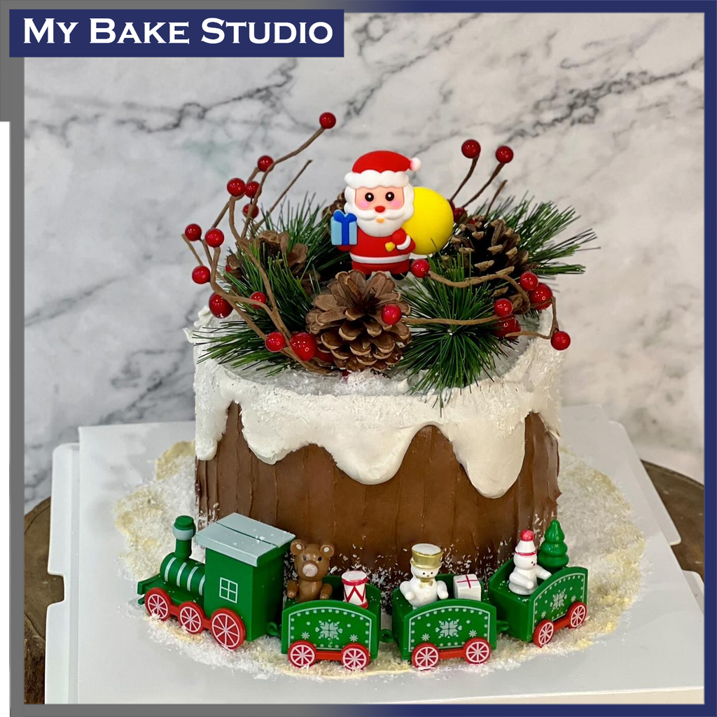 Santa Gift Cake