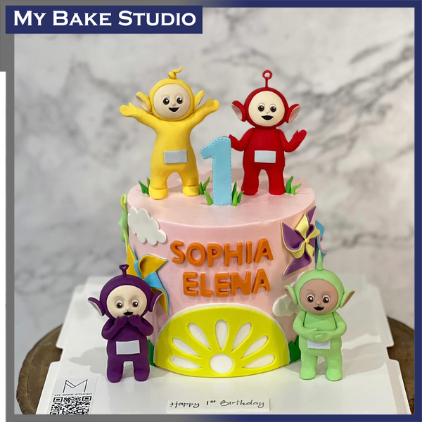 Teletuby Cake - My Bake Studio