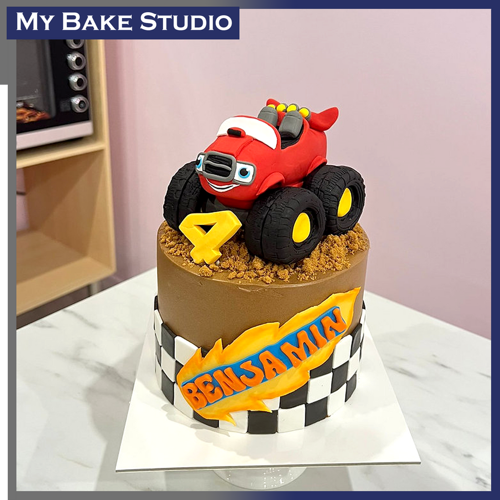 Hot Wheels Cake