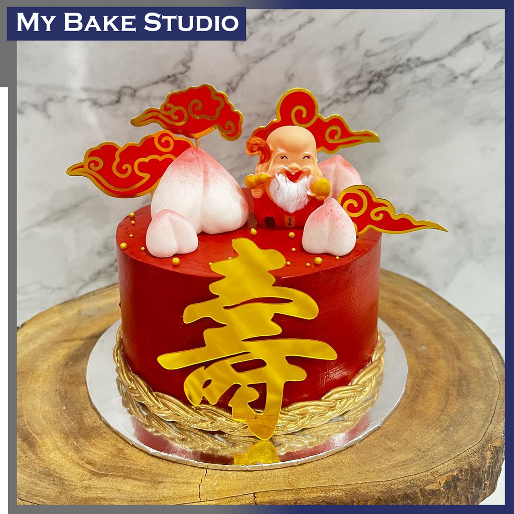 Longevity Shou Gong Cake