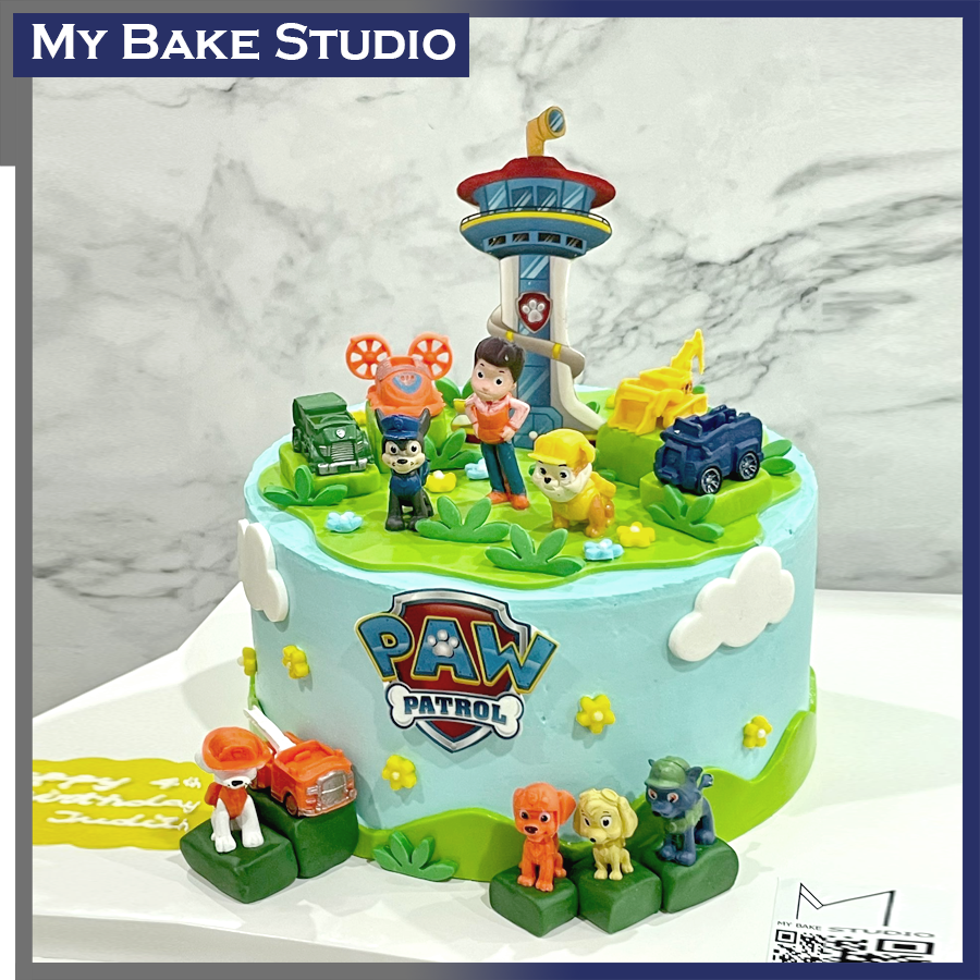 Dog Patrol Grassland Cake