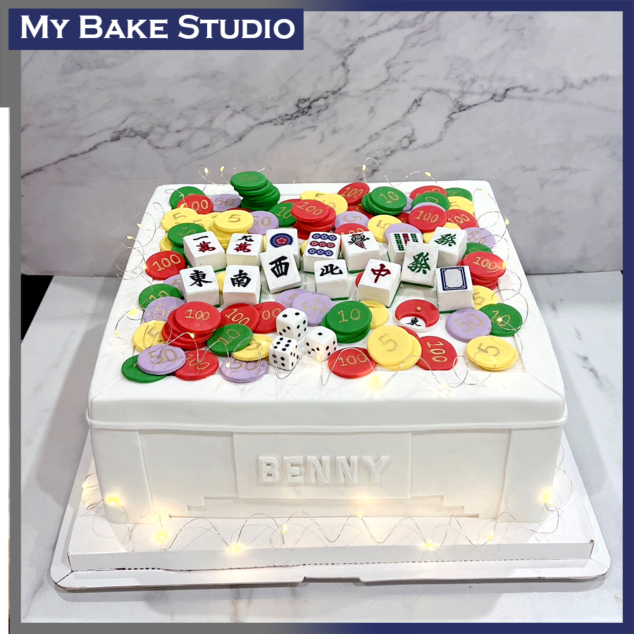 Mahjong Craze Cake