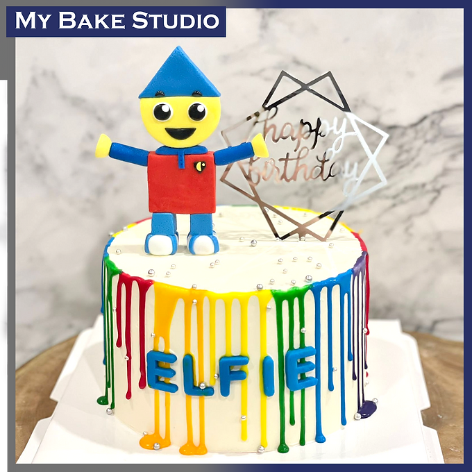 Little Brick man Cake