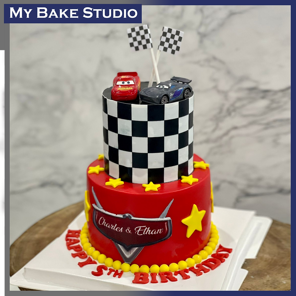 Mcqueen Race Cake