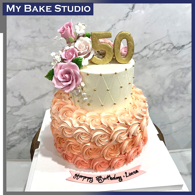 Grand Floral Cake