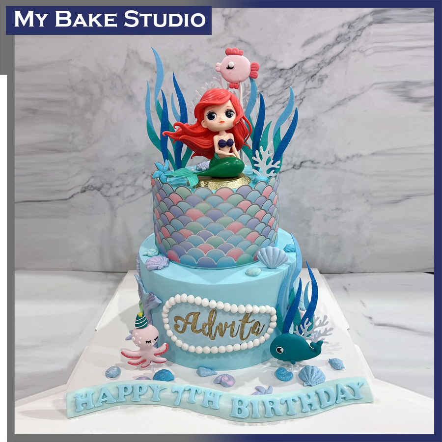 Mermaid World Cake