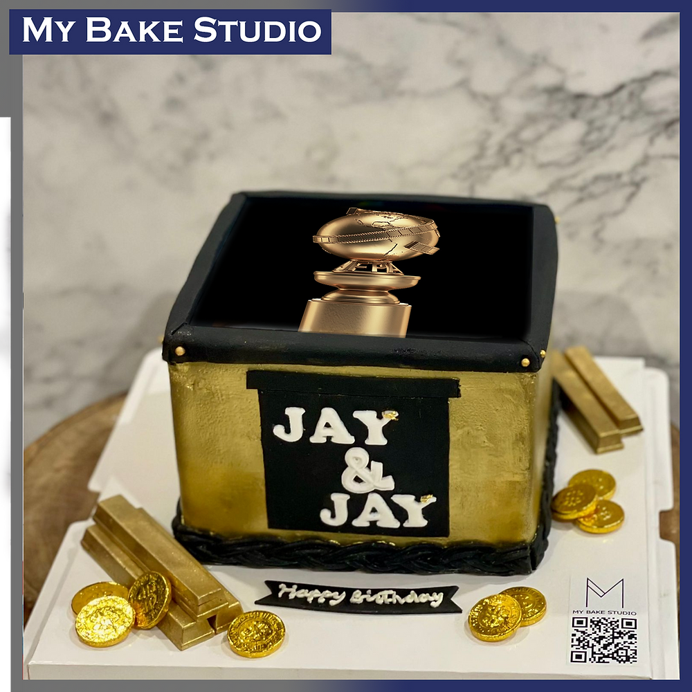 Gold Winner Image Cake