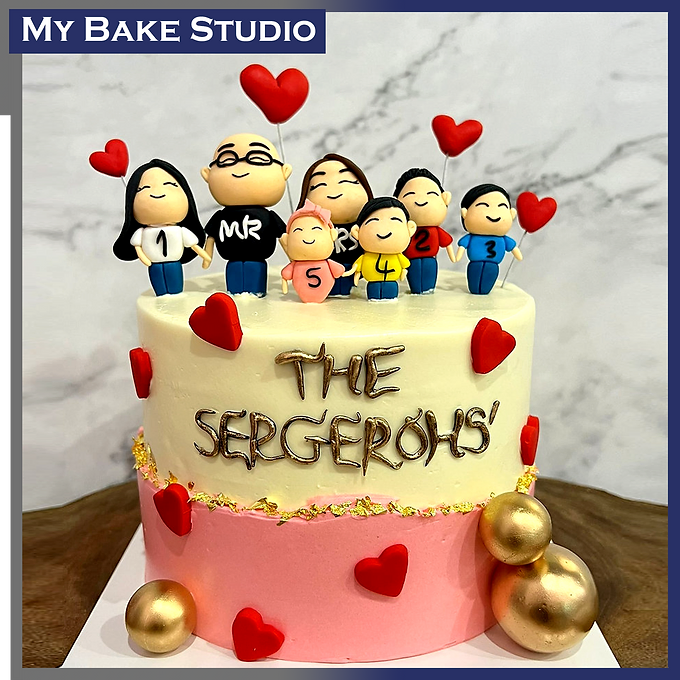 Happy Family Cake