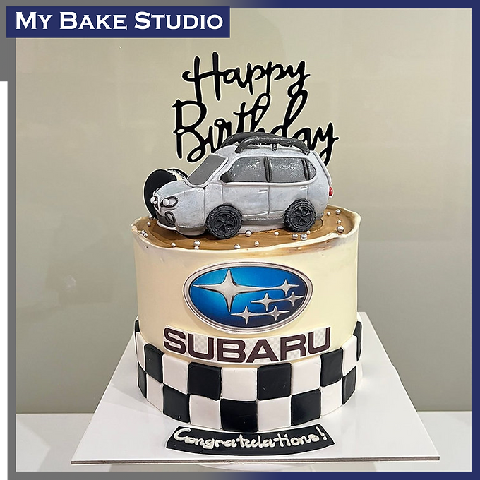 Sports Car 3 Cake