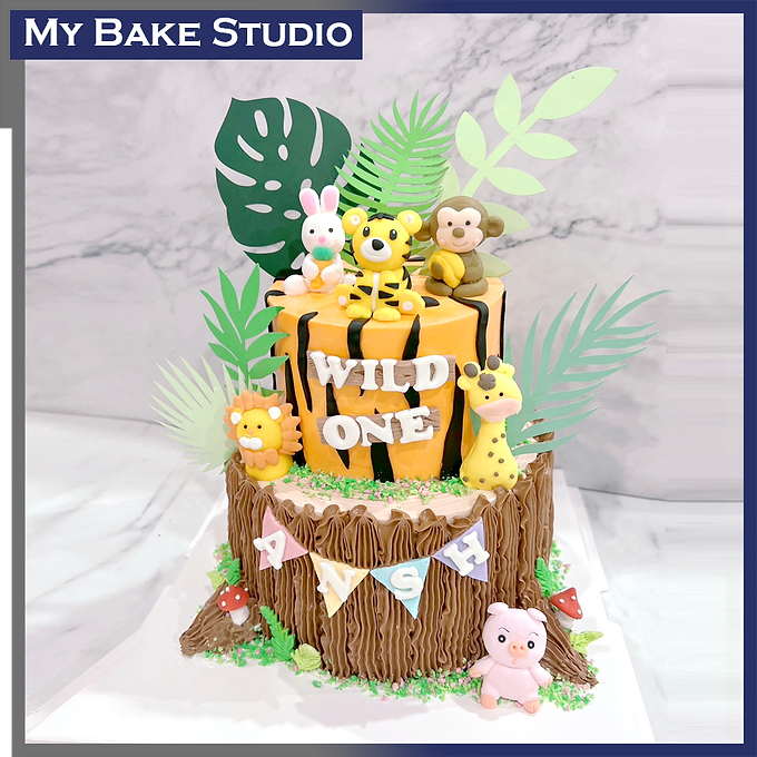 Jungle Safari Cake