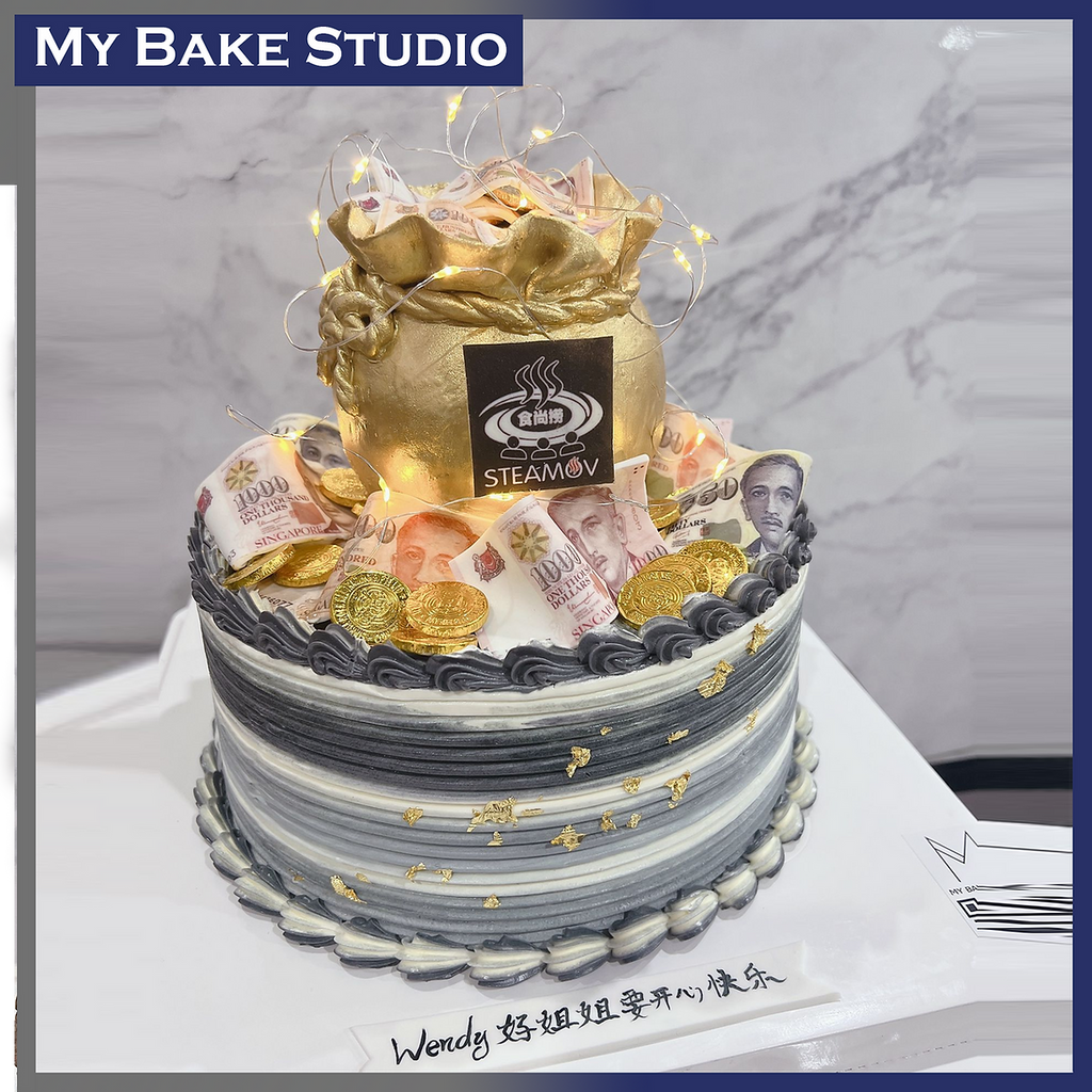 Golden Pot of Gold Cake